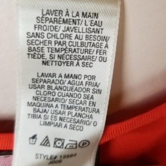 Juicy Couture Silk Top Orange - Picture 7 of 7